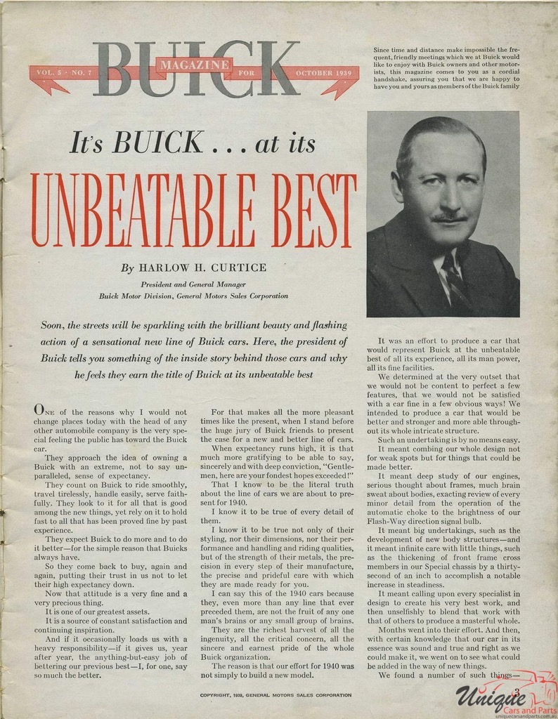1940 Buick Editorial Brochure Page 10